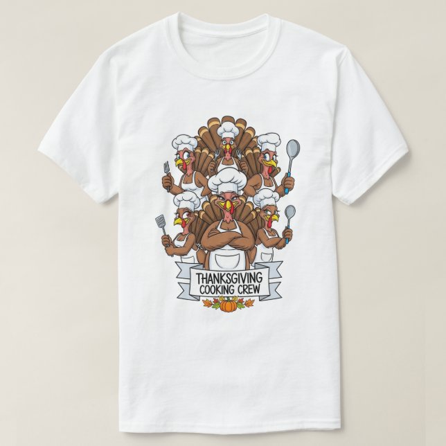 Thanksgiving Basic T-Shirt (Design devant)