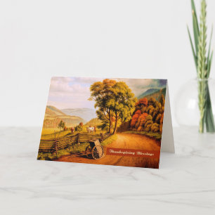Thanksgiving Blessings. Fine Art Greeting Cards