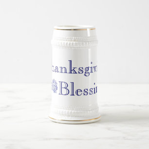 Thanksgiving Blessings Stein