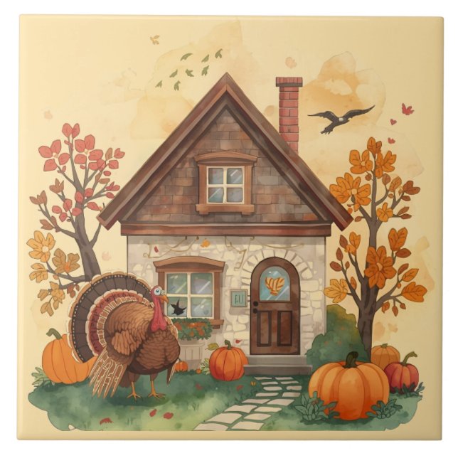 Thanksgiving Bliss and the Country Home Tile (Front)