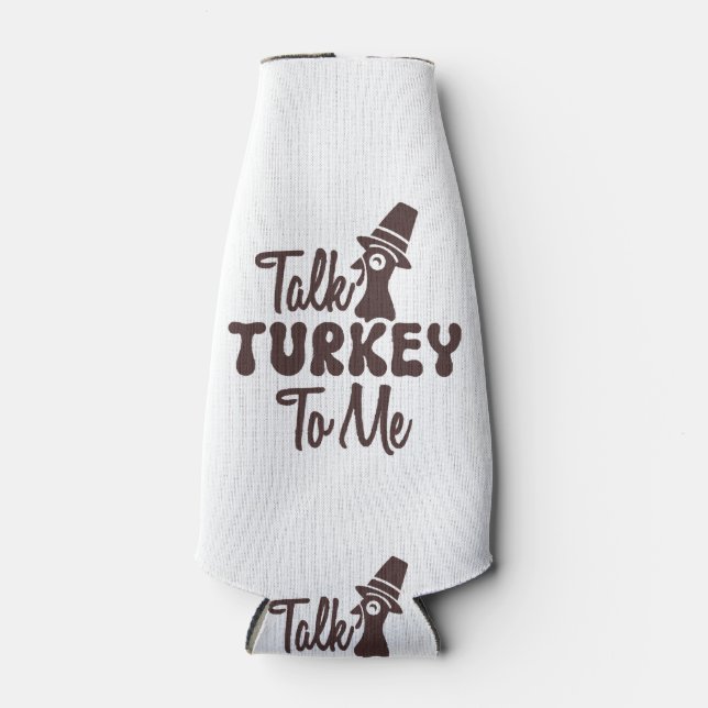 Thanksgiving  bottle cooler (Front)