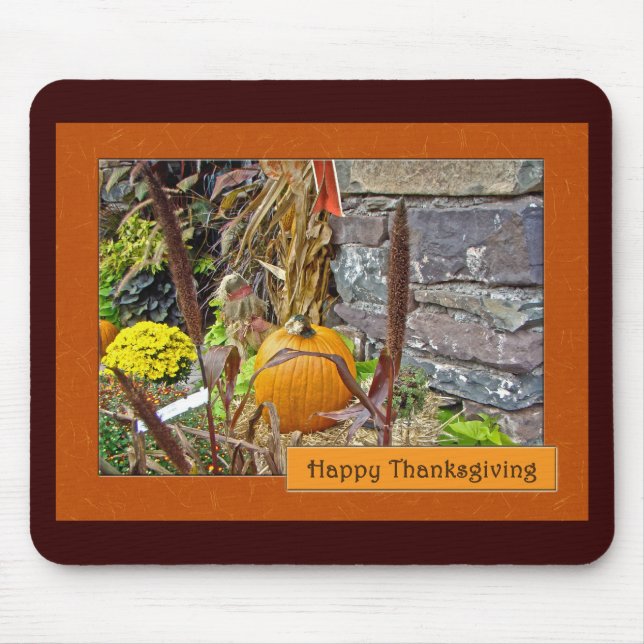 Thanksgiving Bounty Mouse Pad (Front)