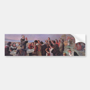 Thanksgiving Bumpersticker Bumper Sticker