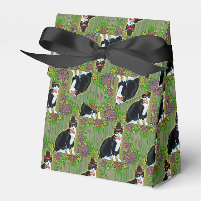 Thanksgiving Calliope  Favor Box (Front Side)