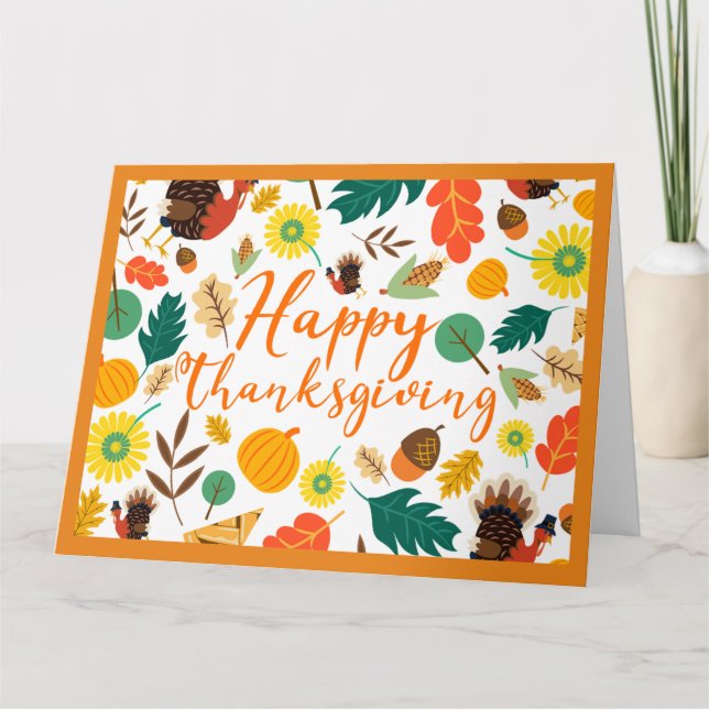 Thanksgiving Card (Front)