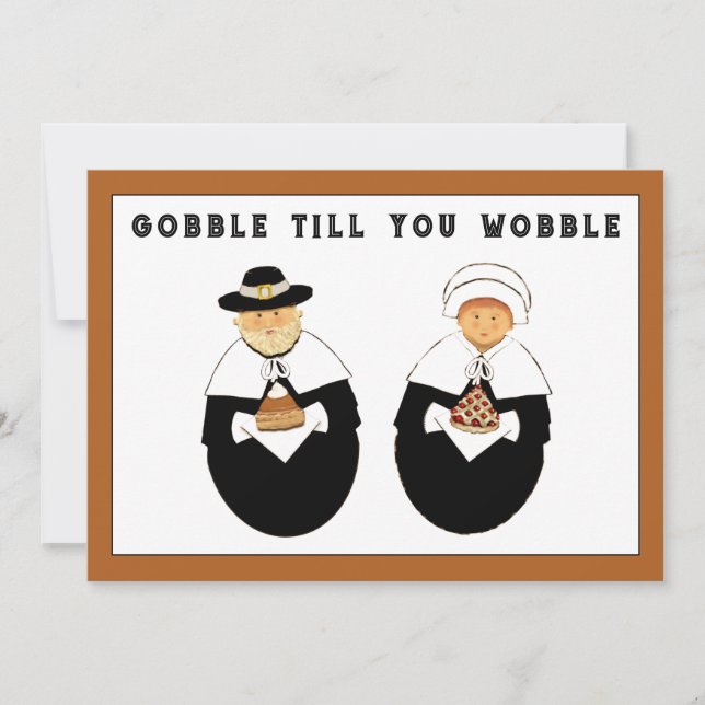 Thanksgiving cards for business (Front)