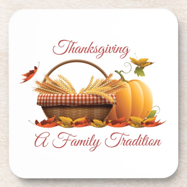 Thanksgiving Coasters (Front)