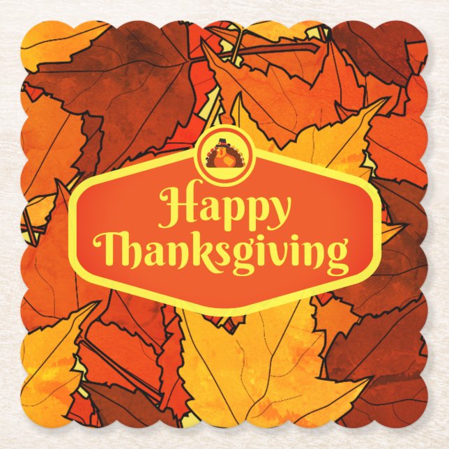 Thanksgiving Coasters (Front)