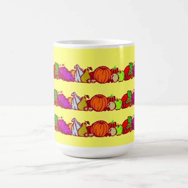 Thanksgiving Collage - Coffee Mug (Center)