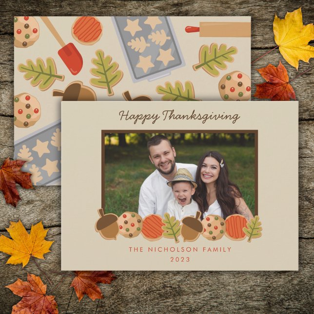 THANKSGIVING COOKIES HOLIDAY CARD (Creator Uploaded)
