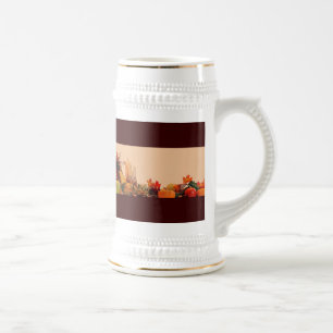 Thanksgiving/Cornucopia Beer Stein