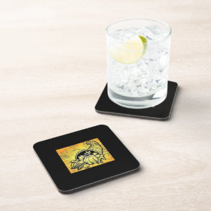 Thanksgiving Cornucopia Coaster