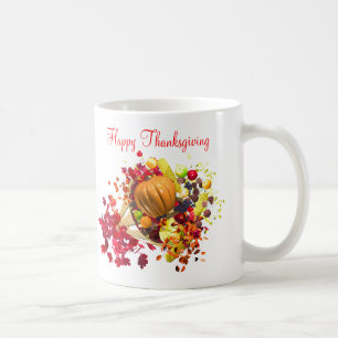 Thanksgiving Cornucopia Coffee Mug