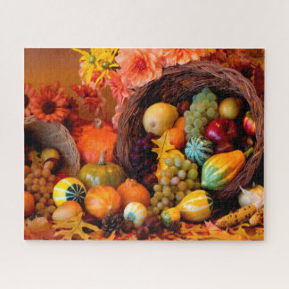 Thanksgiving Cornucopia Jigsaw Puzzle