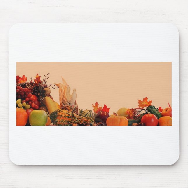 Thanksgiving/Cornucopia Mouse Pad (Front)