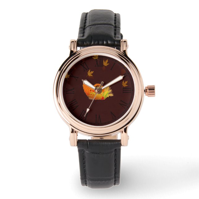 Thanksgiving Cornucopia Watch (Front)