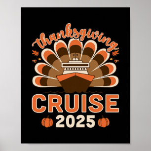 Thanksgiving Cruise 2025 - Cruise Vacation Cruiser Poster