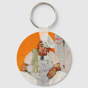 Thanksgiving Day Blues Keychain