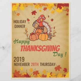 Thanksgiving Day Flyer