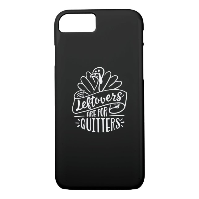 Thanksgiving Day Funny Gift Leftovers Are For Quit Case-Mate iPhone Case (Back)