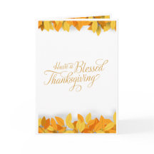Thanksgiving Day Greeting Card