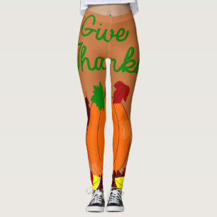 Thanksgiving Day Leggings