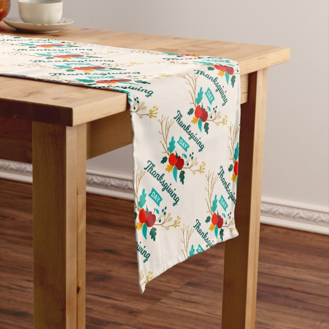 Thanksgiving Day Long Table Runner (In Situ)