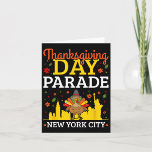 Thanksgiving Day Parade New York City  Card