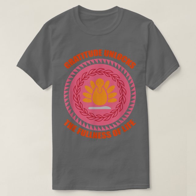 Thanksgiving Day T-Shirt (Design Front)
