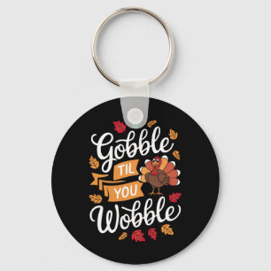 Thanksgiving Day Thankful Dinner Boys Girls Kids G Keychain