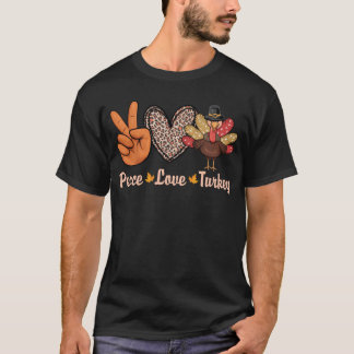 Thanksgiving Day Turkey Holiday Gift Men Women T-Shirt