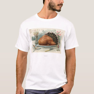 Thanksgiving DayA Dressed Turkey for Dinner T-Shirt