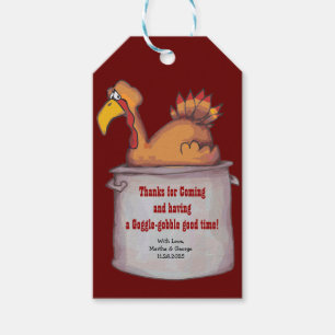 Thanksgiving DEEP FRIED TURKEY Gift Take Home Gift Gift Tags