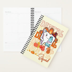 Thanksgiving Dental Squad Festive Dental Team  Planner