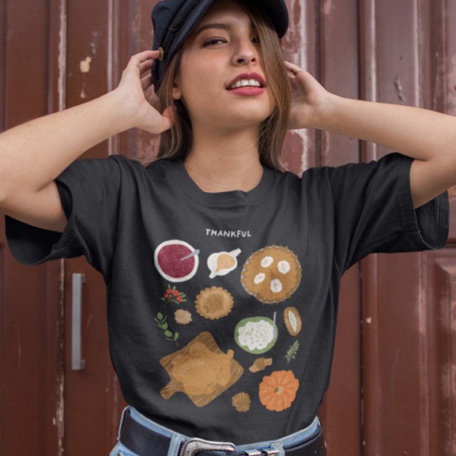 Thanksgiving Dinner Autumn T-Shirt (Creator Uploaded)