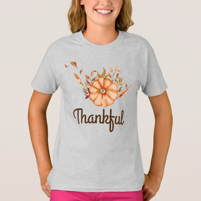 Thanksgiving Dinner Invite Boho Theme T-Shirt (Front)