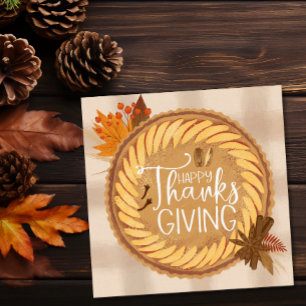 Thanksgiving Dinner Modern Invitation
