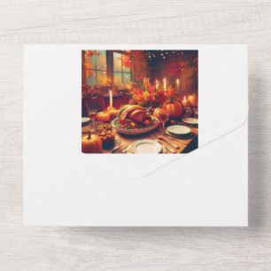 Thanksgiving Dinner Party All In One Invitation