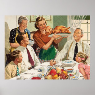 Thanksgiving Dinner Poster