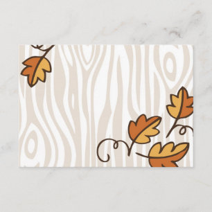 Thanksgiving Dinner Table Place Cards