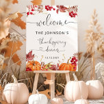 Thanksgiving dinner welcome poster<br><div class="desc">Thanksgiving dinner welcome Poster 
Matching items available.</div>