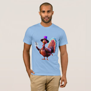 Thanksgiving "Eat Cow" Turkey T-Shirt
