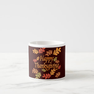 Thanksgiving Espresso Cup