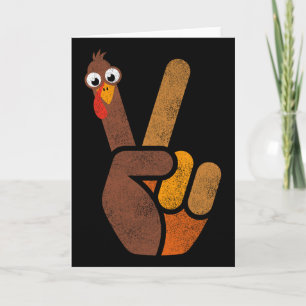 Thanksgiving F-caw-f Turkey Meme Funny Turkey Humo Card