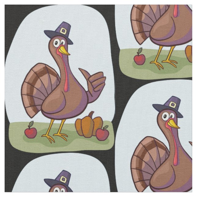 Thanksgiving 🦃 fabric 🦃 (Close Up)
