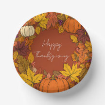 Thanksgiving Fall Pumpkin Greetings