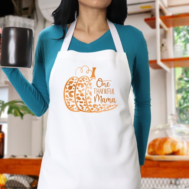 Thanksgiving Fall Pumpkin Mama Apron (Creator Uploaded)