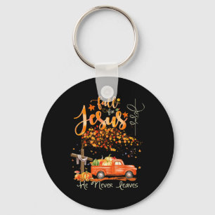 Thanksgiving Family Autumn Fall Christian Hallowee Keychain