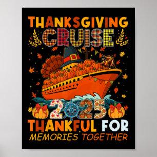 Thanksgiving Family Cruise 2025 Thankful Memories  Poster