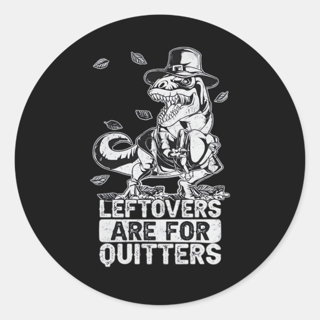 Thanksgiving - Family Thanksgiving Dinner Squad Classic Round Sticker (Front)